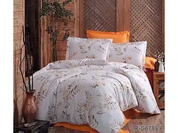 Комплект постільної білизни з компаньйоном (G6785/6) Євро TAG tekstil pbe0036936 - мініатюра 5