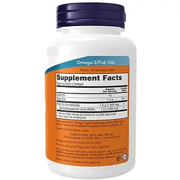 Докозагексаєнова кислота (ДГК) Now Foods DHA-1000 Brain Support 90 капсул - мініатюра 2