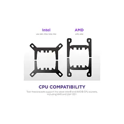 Система рідинного охолодження NZXT Kraken Plus V2 360mm AIO liquid cooler w/Displ (RL-KN360-B2) - мініатюра 8