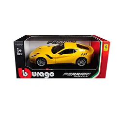 Автомодель - FERRARI F12TDF (асорті жовтий, червоний, 1:24) Bburago 18-26021 - мініатюра 4