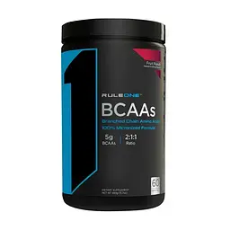 Амінокислота BCAA BCAA, 60 порцій Фруктовий пунш (444 грам) Rule 1 fit0019884 - мініатюра 1