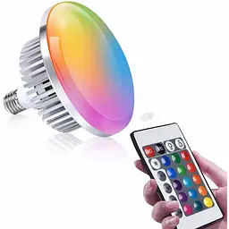 Лампи Zingbabu RGB, світлодіодні лампи з яскравою яскравістю потужністю 150 Вт, спіральна лампа зі зміною кольору від 3200 до 6000