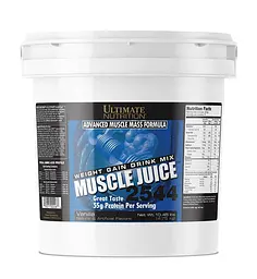 Гейнер Muscle Juice 2544, 4.75 кг Ваніль Ultimate Nutrition fit0016696 - мініатюра 1