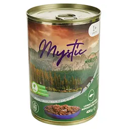 Вологий корм для котів Mystic шматочки морського окуня в желе 400 г (609102) - мініатюра 2