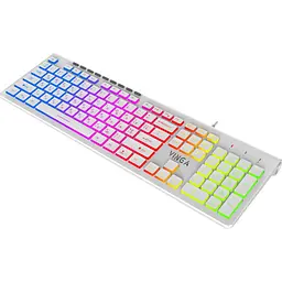 Клавіатура Vinga KB-460 White [128777] - мініатюра 2