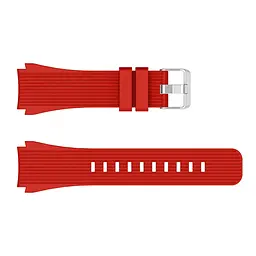 Силіконовий ремінець Watchbands Galaxy на смарт-годинник Samsung Galaxy Watch 46mm - червоний (WB001GALAXYREDS15) - мініатюра 2
