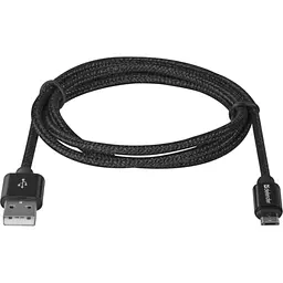 Дата кабель USB 2.0 AM to Micro 5P 1.0m USB08-03T PRO black Defender (87802) - мініатюра 2