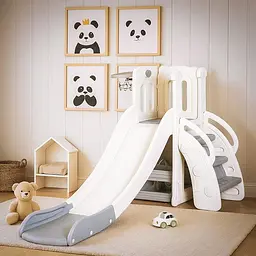 Гірка для дітей Mealux Merida White / Grey (KD-B011 White / Grey) - мініатюра 3