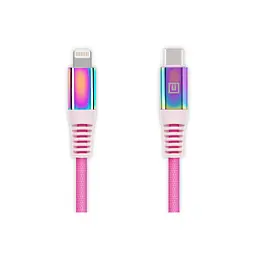 Дата кабель USB-C to Lightning 1.0m MFI Rainbow REAL-EL (EL123500054) - мініатюра 6