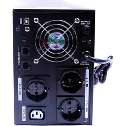 Джерело безперебійного живлення (ДБЖ) SVC VP-3000-LCD [121075] - мініатюра 3