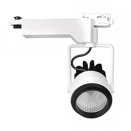 Світильник трековий поворотний LED 412/30W CW WH/BK COB Brille 32-072 - мініатюра 5