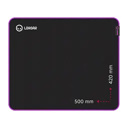 Килимок для мишки Lorgar Main 315 Black/Purple (LRG-GMP315)