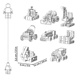 Конструктор LEGO Technic Потужні машини 44 ел. (42233) - мініатюра 6