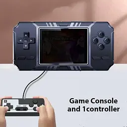 Ігрова консоль синя приставка з додатковим джойстиком dendy SEGA S8 520 ігор - мініатюра 2
