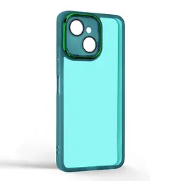 Защитный чехол для TECNO Spark 40C 4G, Shade, зеленый, TPU+PC, матовый, защита всего корпуса, панель-накладка, противоударный, с высокими бортами, амортизирует удары при падениях, ArmorStandart (ARM87905) - мініатюра 2