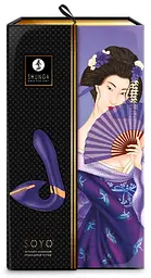Вібратор Shunga Soyo Intimate 17 см фіолетовий - мініатюра 2