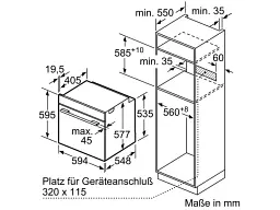 Духовка електрична Bosch HBG676EB6 - мініатюра 6