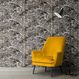 3D панель Sticker Wall самоклеюча кладка 700х770х7мм Чорно-біла 330 SW-00000674 - мініатюра 5