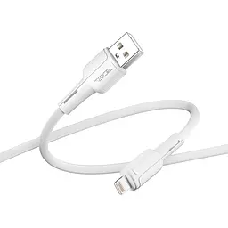 Кабель для зарядки и обмена данными USB Ridea RC-CO10 CommonPro 12W 5V/2.4A USB-Lightning 1 м Белый - миниатюра 3