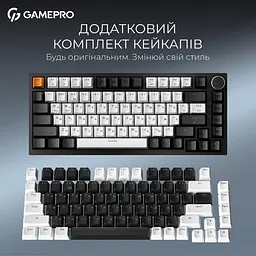 Клавіатура GamePro Asgard Valhalla MAX 75% Magnetic switches (MK160B MAX) - мініатюра 8