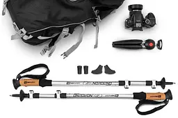 Трекінгові палиці Hop-Sport Nordend Pro сріблясті - мініатюра 2