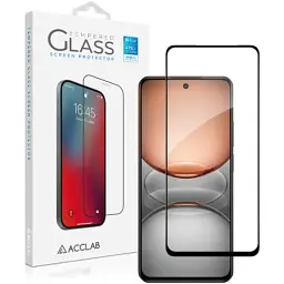 Скло захисне ACCLAB Full Glue Realme C75 Black (1283126608148)