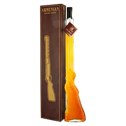 Уцінка. Бренді Proshyan Armenian Рушниця 5 років 40% 0.5 л в коробці 
