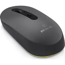 Комп'ютерна мишка Real-El RM-470W Wireless/Bluetooth Dark Gray (EL123200049)