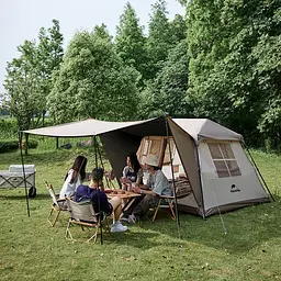Намет для кемпінгу шестимісний Naturehike Village (CNK2300ZP021) - мініатюра 7