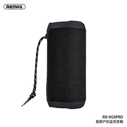 Портативна акустика Remax RB-M28 PRO 8Wx2 з підсвічуванням бездротова чорна - мініатюра 4
