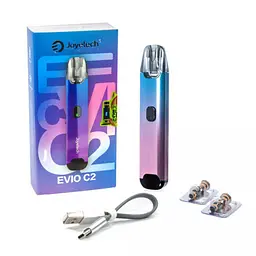 Под-система Joyetech Evio C2 Pod System 800 mAh 2 ml Purple Haze (11158) - мініатюра 6