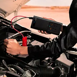 Автомобільний інвертор Baseus IGBT Power Inverter 300W (110V US/JP ) Black (CGNB010001) - мініатюра 10