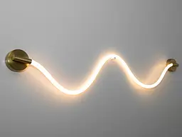 Світильник настінний LED Diasha SY9601-GAB Шланг, 18W, бронзовий, IP20, сучасний стиль - мініатюра 2