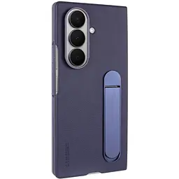 Чохол шкіряний Epik Leather Case AAA with stand для Samsung Galaxy Z Fold7 Navy