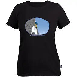 Футболка Fram Good things take time M Чорна (1044-id_7621)