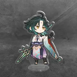 Акрилова колекційна фігурка Геншин Імпакт - Genshin Impact Chibi Сяо 10 см - мініатюра 2