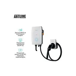 Зарядна станція для електромобілів Sungrow Type2 7kW 32A 1-Ph (AC007E-01)
