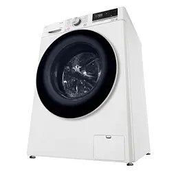 Пральна машина LG фронтальна 105 кг 1400 A+++ 57 см дисплей пара інвертор білий - мініатюра 6