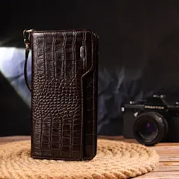 Жіночий шкіряний гаманець Canpellini 20х10,5х3 см acs0025088 - мініатюра 7