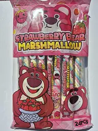 Зефір косичка POCOYO FROZEN STRAWBERRY XXL 18г 24шт - мініатюра 2