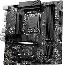 Материнська плата MSI Pro B760M-A Wi-Fi DDR4 LGA 1700 (PRO B760M-A WIFI DDR4) - мініатюра 2