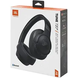Навушники бездротові JBL Tune 720BT чорні повнорозмірні (JBLT720BTBLK) - мініатюра 7