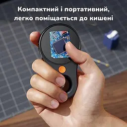 Електронна лупа - мікроскоп портативний c 50X наближенням із записом фото та відео Nectronix DM-370 (101150) - мініатюра 3