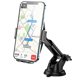 Тримач і БЗП індукційний Hoco Energia smart wireless charging S45 15W - мініатюра 7