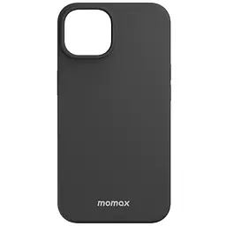 Чохол iPhone 14 Momax Silicone 2.0 Case with MagSafe, Black (MSAP22SD)