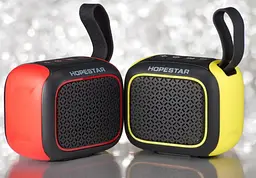 Портативна акустика Hopestar A22 5 вт бездротова чорна з жовтим - мініатюра 5