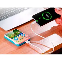Ретро ігрова приставка SUP G6 Game Box Portable 500-games + Powerbank Blue [85276] - мініатюра 4