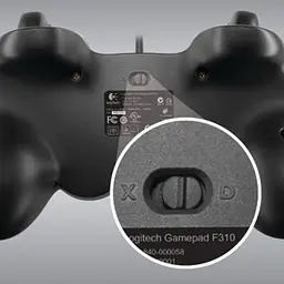 Геймпад Logitech Gamepad F310 для PC Black/Blue (940-000135) [111981] - мініатюра 6