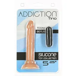 Фалоімітатор Addiction Tino 5.25 silicone Dildo - мініатюра 5