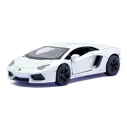 Машинка инерционная Kinsmart Lamborghini Aventador LP 700-4 Белый (IM-176-M-834-4)